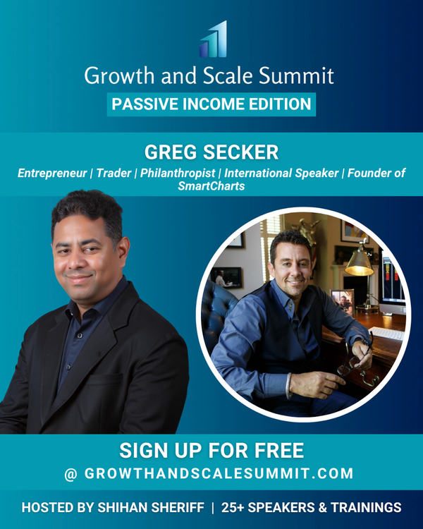 Greg Secker - Growth & Scale Summit Banner
